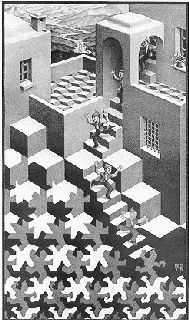 M.C. Escher Cycle