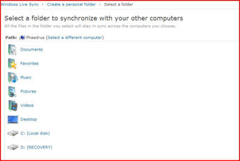 Syncing Between Computers with Live Sync